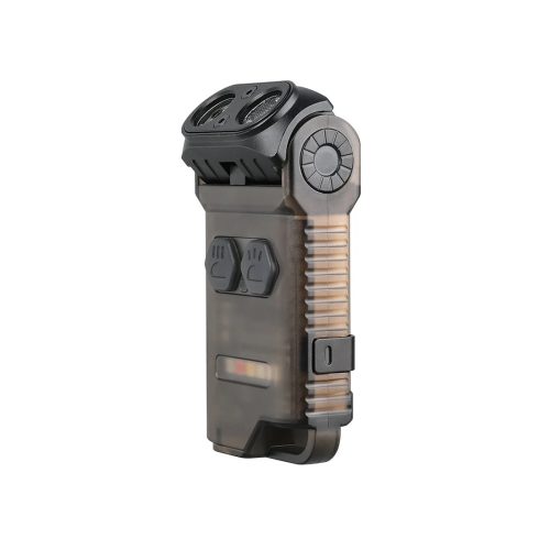 Trustfire MINI X5 fekete LED lámpa fehér, vörös és UV fénnyel