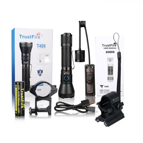 Trustfire T40R LED Pannon vadászlámpa szett